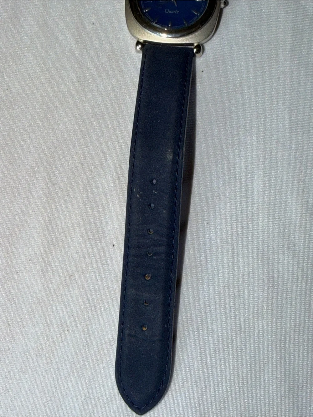 Vintage Asiana Airlines Blue Quartz Promo Wrist Watch New Battery Needed